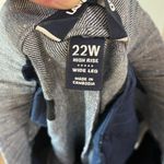 Lands' End Linen Blend High Rise Wide Leg Pull On Career Pants - Size 22W Photo 8