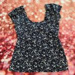 Garage Floral Twist Back Top Photo 1