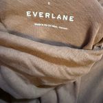 Everlane The Air Turtleneck Chocolate Brown Sz S minimalist chic soft girl era Photo 2
