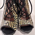 Zigi Soho  Martyr Peep Toe Lace Up Heel Shoe Size 8.5 Photo 8