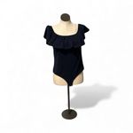 J. Crew Factory Navy off the shoulder bodysuit New size XXL Blue Photo 4