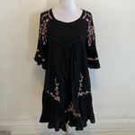 Free People  Pavlo Embroidered Bell Sleeve Dress Photo 2