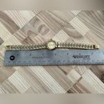 Galaxie by Elgin Diamond Ladies Watch Vintage Gold Tone Bracelet and Dial Photo 8