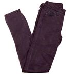 Celebrity Pink Jeans Deep Purple Skinny Low-Rise Ankle 25 Photo 0