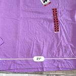 90 Degrees by Reflex NWT Lounge Yoga Side Slit Modal Top Purple sz XL Photo 7