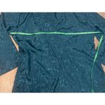 Cachet Vintage Shiny Emerald Nightgown and Robe Set Large No Belt Green Photo 5