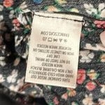 Francesca's MI AMI HALTER FLORAL BLACK BACKLESS ONE PIECE JUMPSUIT S Photo 6