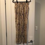 Gypsy 05  Patterned Ankle Pants - Blue, Yellow, Cream Photo 2