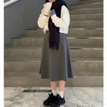 Uniqlo Cropped Sweatshirt NWT Off White XXL Photo 2