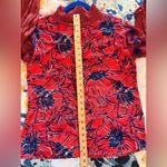 Anthropologie BL^NK LONDON M Vivant Peasant Blouse Red Navy Photo 8