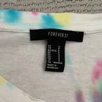 Forever 21 Tie Dye Crop V Neck T Shirt Photo 1