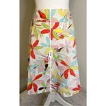 Rafaella Women’s Floral Spring Cotton Midi Colorful Skirt 14 Photo 4