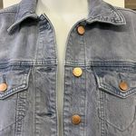 Universal Threads NWT-Universal Thread Purple Denim Jean Jacket with Defects and Home Embroidery-S Photo 5