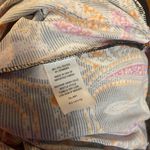 Veronica M Gray and Orange Patterned Maxi Dress with side slit NWT woman’s small Photo 6