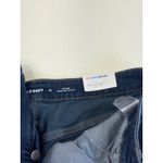 Old Navy  High-Rise Denim Skirt Raw Hem Button Front Dark Wash Women's Size 12 Photo 6