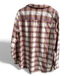 Jachs Girlfriend  New York Multi Color Plaid Flannel Long Sleeve Shirt Photo 1