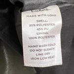 Lulus NWT Olive Green Vegan Leather Mini Skirt Size XS Photo 6