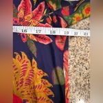 Farm Rio  x Anthropologie Long Sleeve Floral Jumpsuit Medium NWT Pockets Belted Photo 4