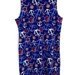Talbots Anchor Print Sleeveless Dress Medium Photo 4