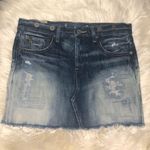 Ralph Lauren polo distressed denim skirt sz 26 Photo 1
