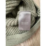 Marled Reunited Clothing | Women’s Collared Pullover Sweater | Medium Green Photo 2