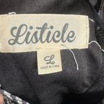 Listicle Gingham square neck backless sundress size large Photo 4