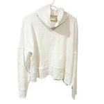 Free People  We The Free White Highland Turtleneck Waffle Knit Thermal Size XL Photo 1
