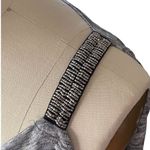 White House | Black Market Silver Gray Cold Shoulder Dress WHBM ~ Women's SMALL Photo 5