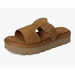 Koolaburra by Ugg Women's Tan Suede Platform Slides Sandals Size Unknown Photo 6