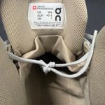 ON Women's Cloudrock Waterproof Hiking Boot Shoes Glacier/Sand Size 9 No Insoles White Photo 4