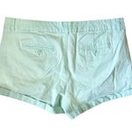 Gap Women's  Khakis mint green chino khaki cotton shorts size 16 Photo 2