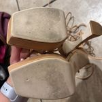 Jeffrey Campbell  Platform Nude Lace Up Heels Photo 4