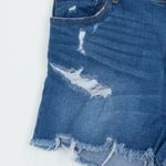 Abercrombie & Fitch  Womens Curve Love High Rise Shorts Size 33‎ 16 Distressed Photo 2