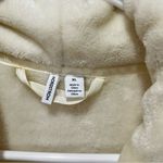 Nordstrom Cozy Ivory Flannel Fleece Long Robe With Pocket An Belt Size XL Photo 12