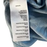 BDG  Blue Ribbed V-Neck T-Shirt Women's Size XL | 3-22 Photo 3