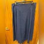 Banana Republic  Linen Blend Navy Skirt Size 16~NWT 
S/758285-00
BLULAGNA Photo 7