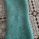 Twisted Knit Head Band Purple Green One Size Fits Most Warm Winter Headwear Blue Photo 3