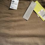 All In Motion  Ombré Brown, Tan, White, Neon Mint Crewneck Pullover, New w/ Tag Photo 7