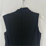 Pippa Sleeveless Layered Neck Pencil Dress Work Attire Womens 4 Black Photo 8