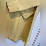 L.L. Bean Size M Yellow Crew Neck Waffle Long Sleeve Thermal Pullover Shirt Size M Photo 3