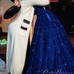 Blue Prom / Pageant Gown Size 6 Photo 2