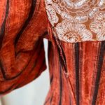 Anthropologie Medium Dress Boho Midi Embroidered Aratta Silent Journey RARE Photo 12