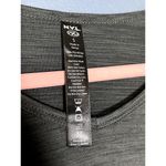 N.Y.L. Athletic Long Sleeve Workout Top Grey Thumb Hole Quality Fabric Comfort Gray Photo 4