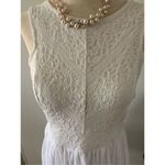 Francesca’s white dress size medium perfect for bachelorette or bridal party Photo 1