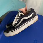 Vans Dark Blue  Old Skool Shoes Size 5.5‎ Photo 4