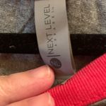 Next Level Apparel 3/4 sleeve baseball tee Gray w/ red sleeves “have a jolly Christmas “ Photo 3