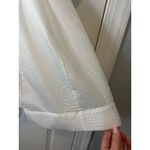 BHLDN Chloe Puff Sleeve White Jacquard Mini Dress NWT Size Small Photo 7