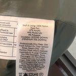 Eddie Bauer  Quilted Down Puffer Vest Gray Silver Metallic Size XS EB550 Hooded Photo 9