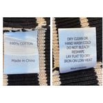 LA LIGNE Sailor Stripe Cotton Sweater Size XL Black Photo 7