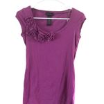 Susie Rose Purple Short Sleeve Blouse Women's Size Small Photo 1